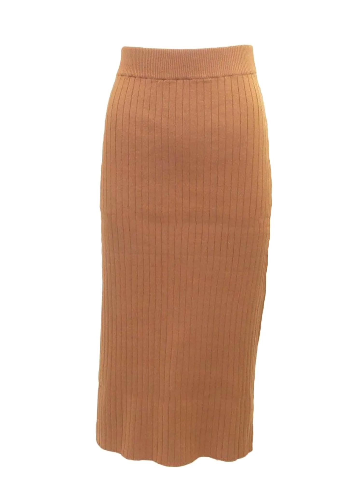 24/7 Ribbed Midi Skirt