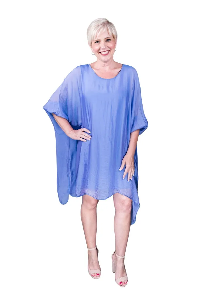 Alessia Silk Kaftan Dress (DQ202)