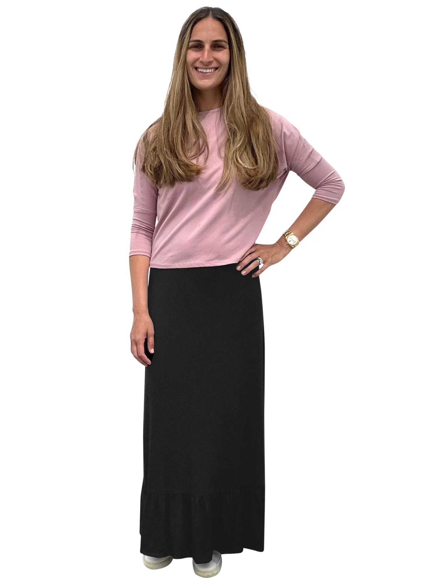 Baby-O Bottom Ruffle Long Skirt