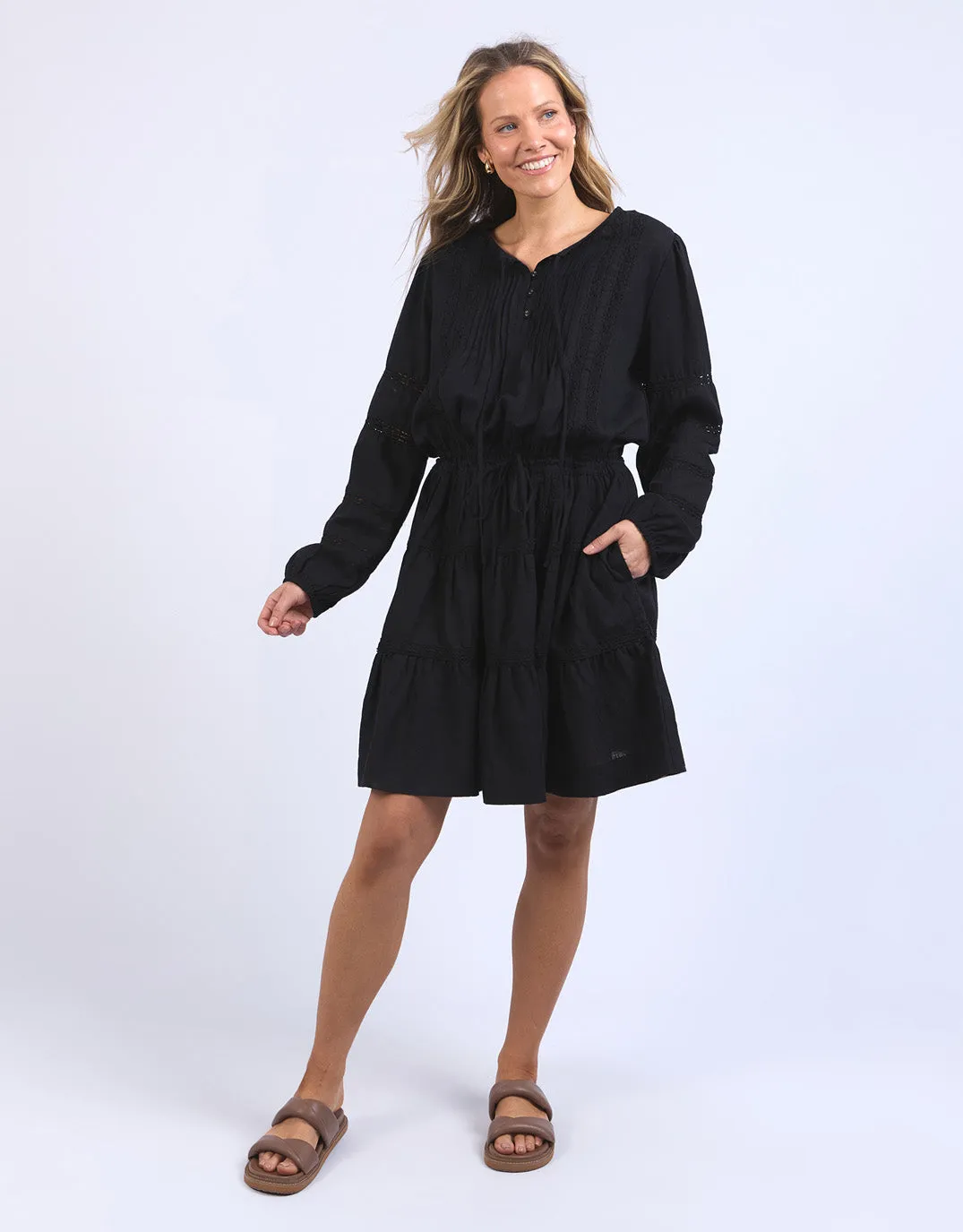 Bonnie Dress - Black