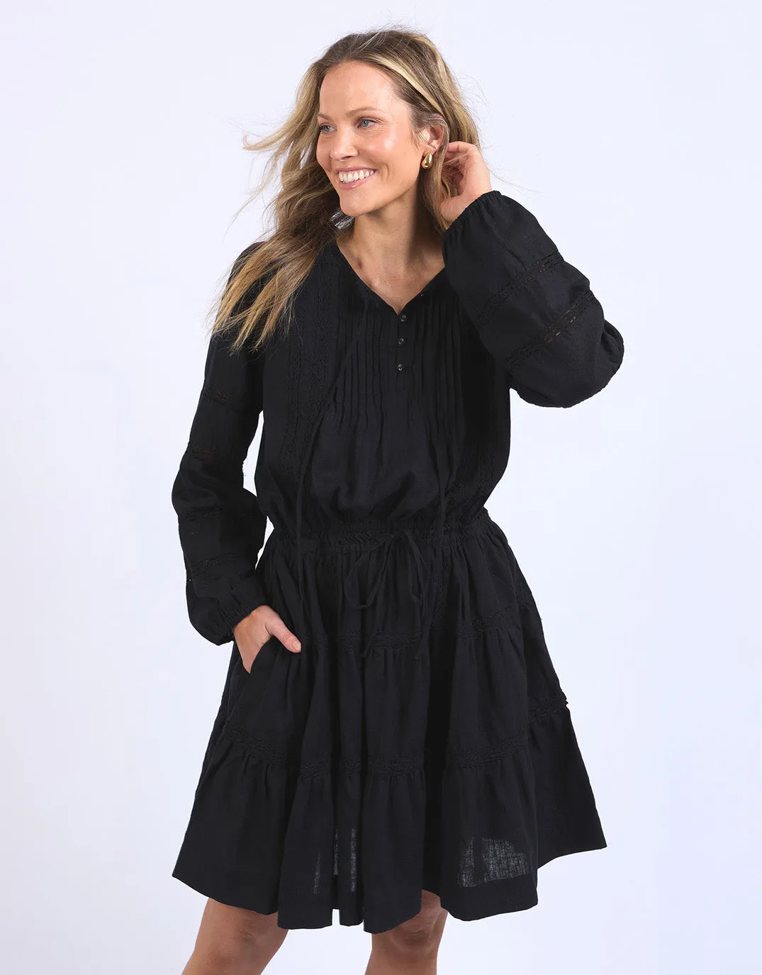 Bonnie Dress - Black