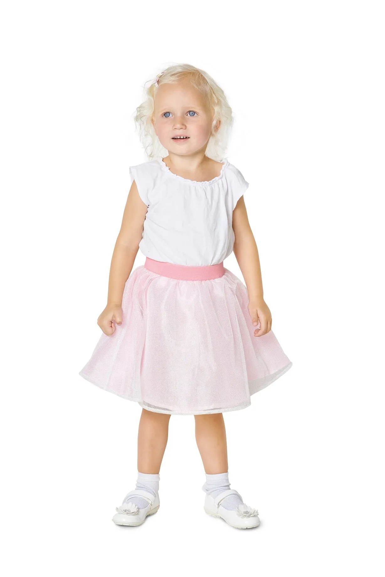 Burda Pattern 9319 Child's pinafore skirt