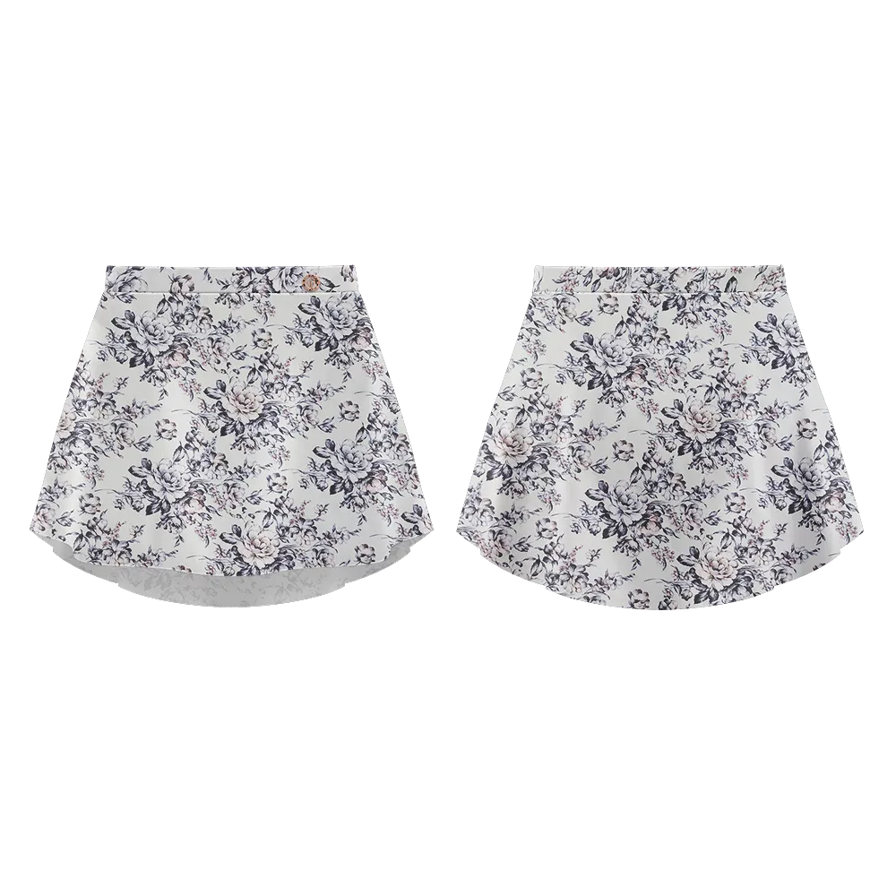 Danse de Paris Patterned Skirt S0001L