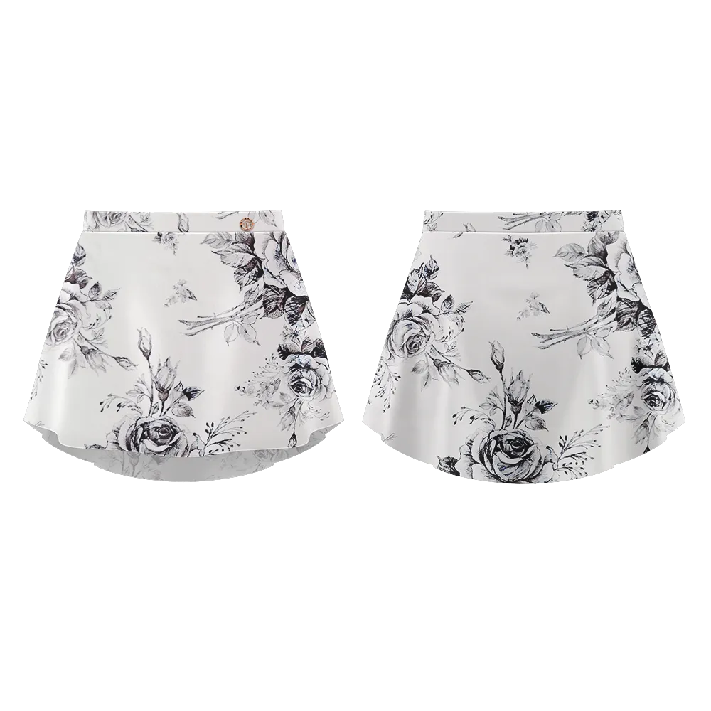 Danse de Paris Patterned Skirt S0001L