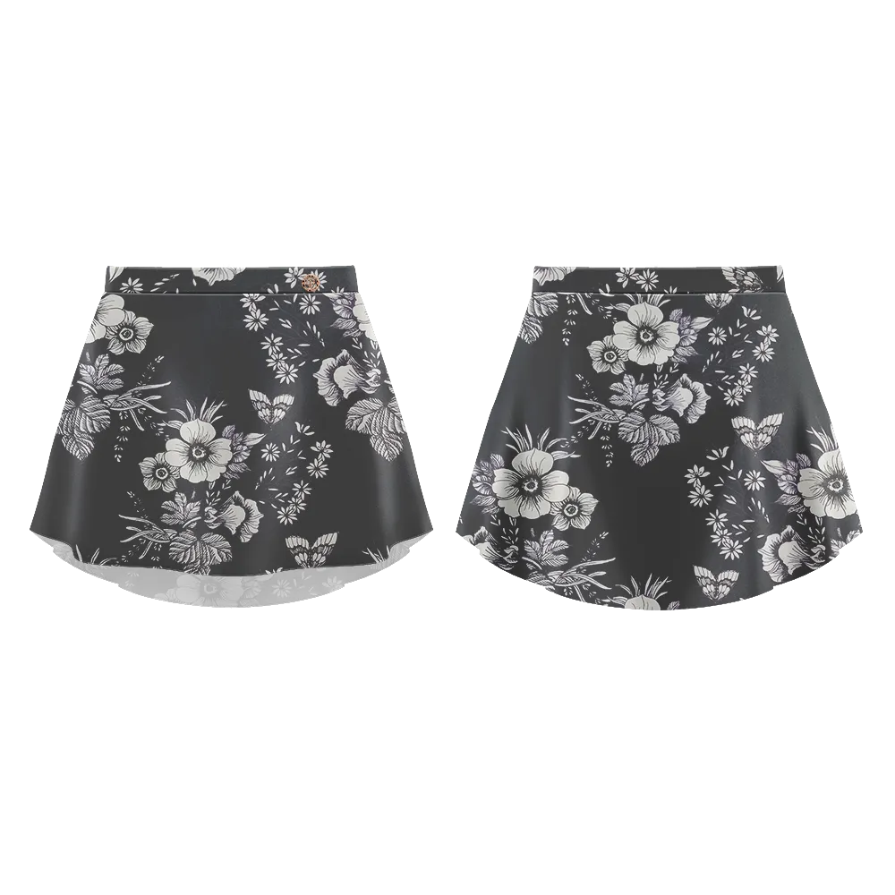 Danse de Paris Patterned Skirt S0001L