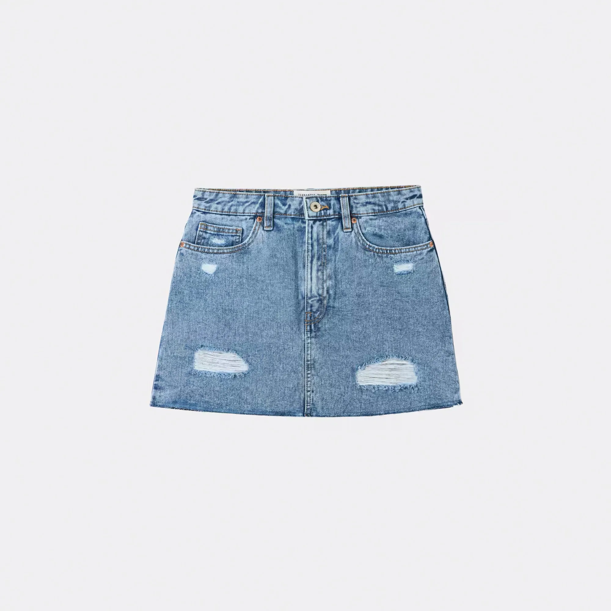 Denim Mini Skirt