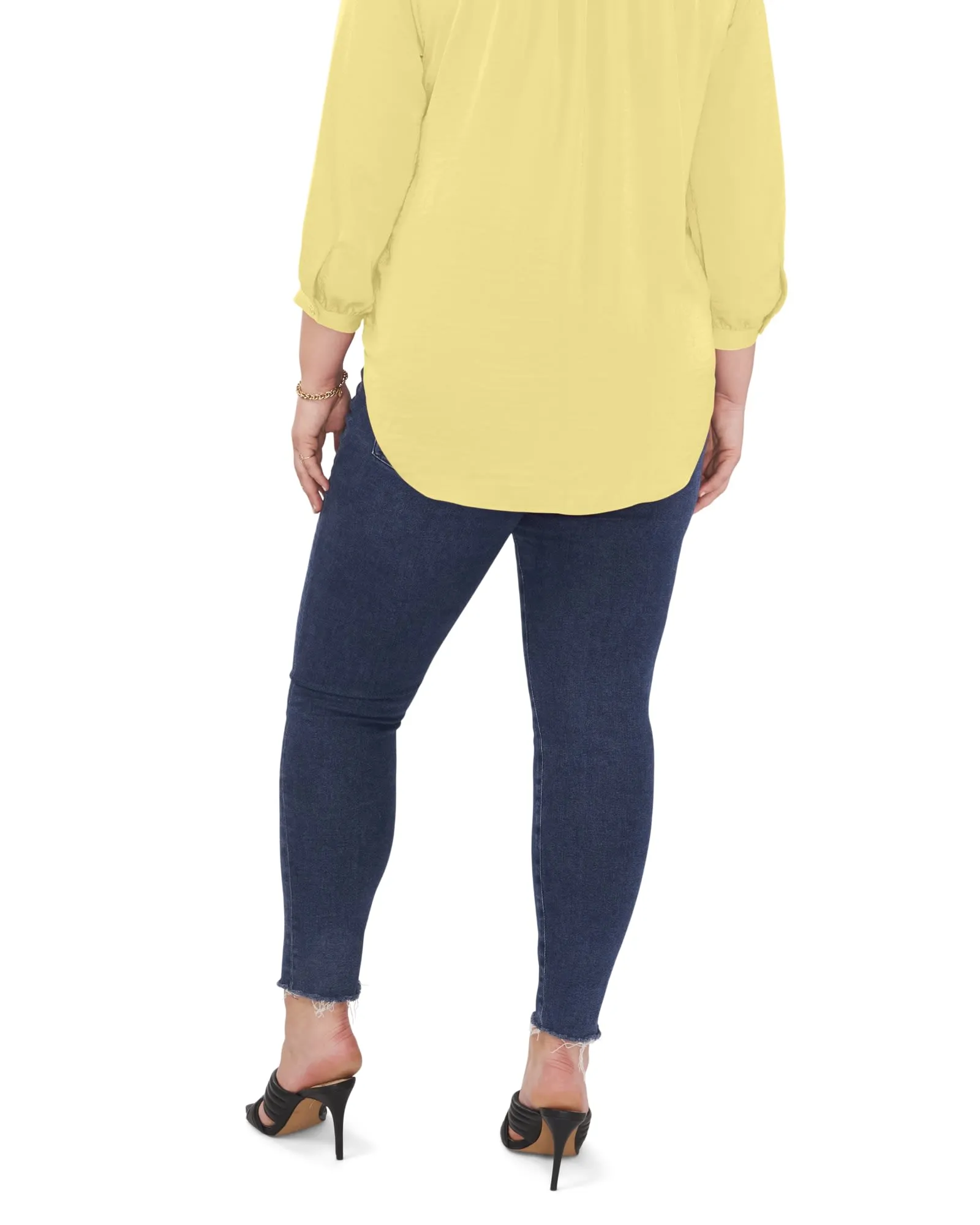 Everley V-Neck Blouse | SUNBURST