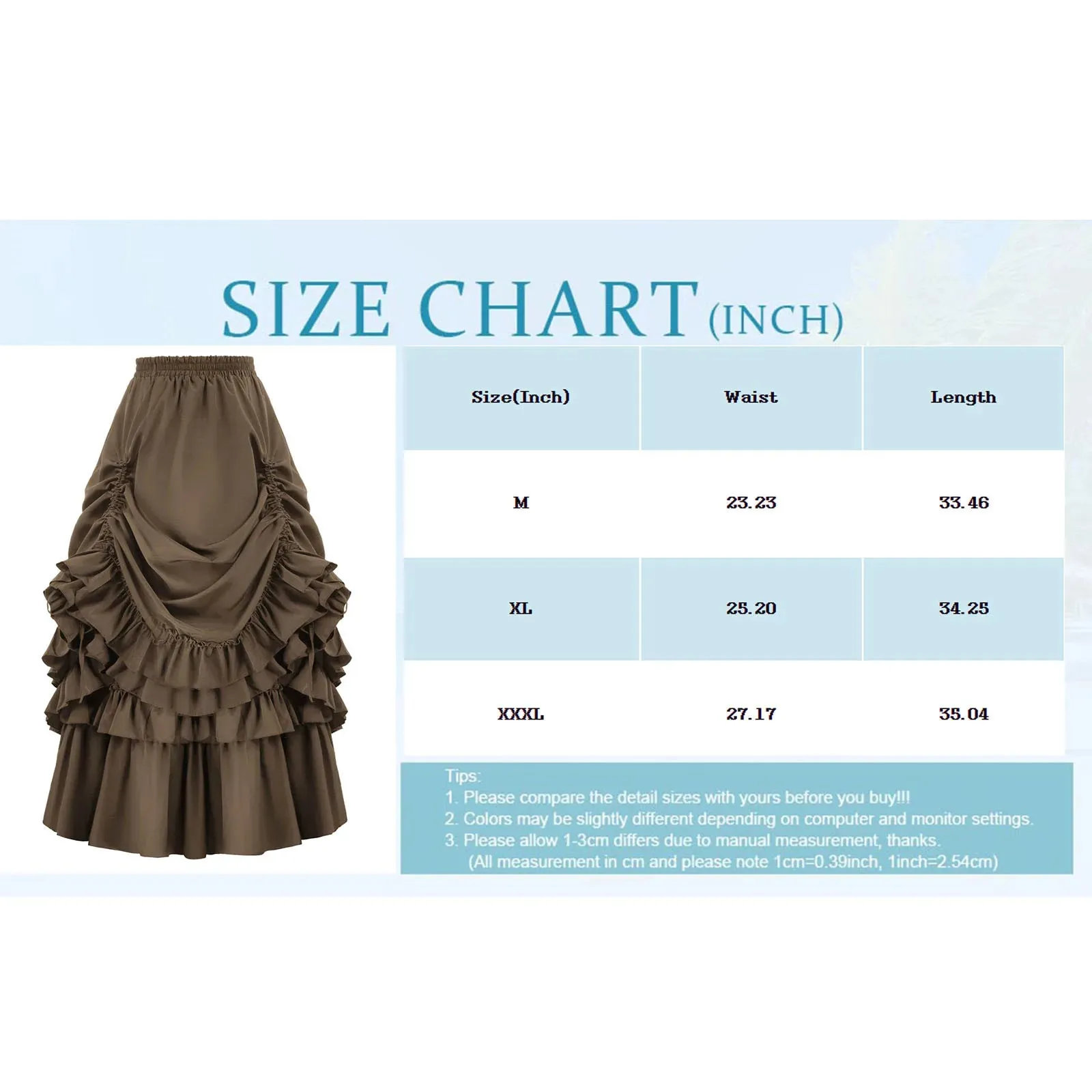 Funki Buys | Skirts | Women's Gothic Victorian Steampunk Skirt