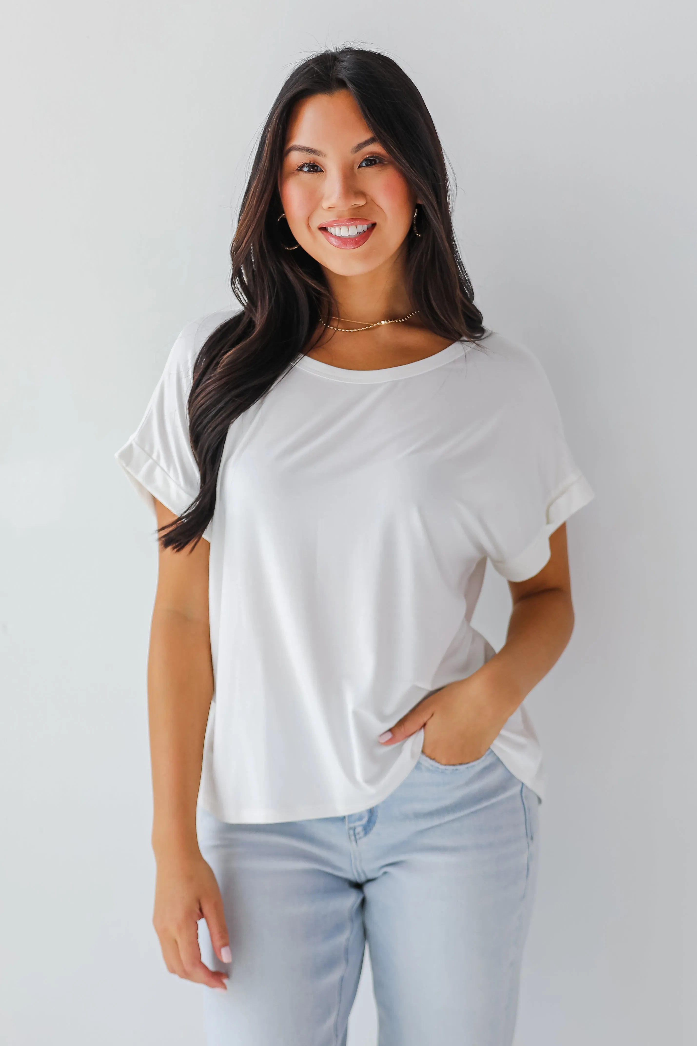 Kenna Everyday Short Sleeve Tee - DU DEAL