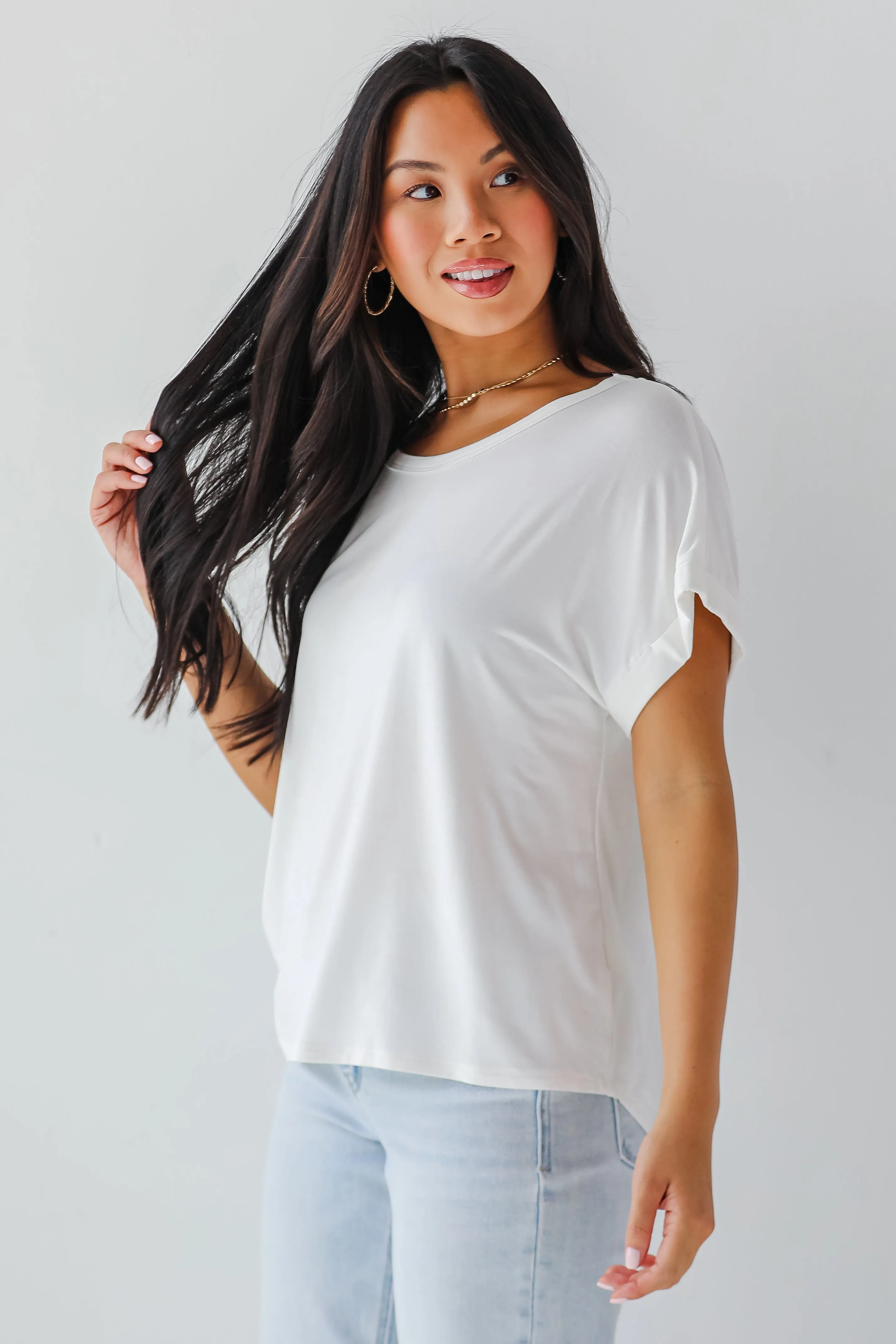 Kenna Everyday Short Sleeve Tee - DU DEAL