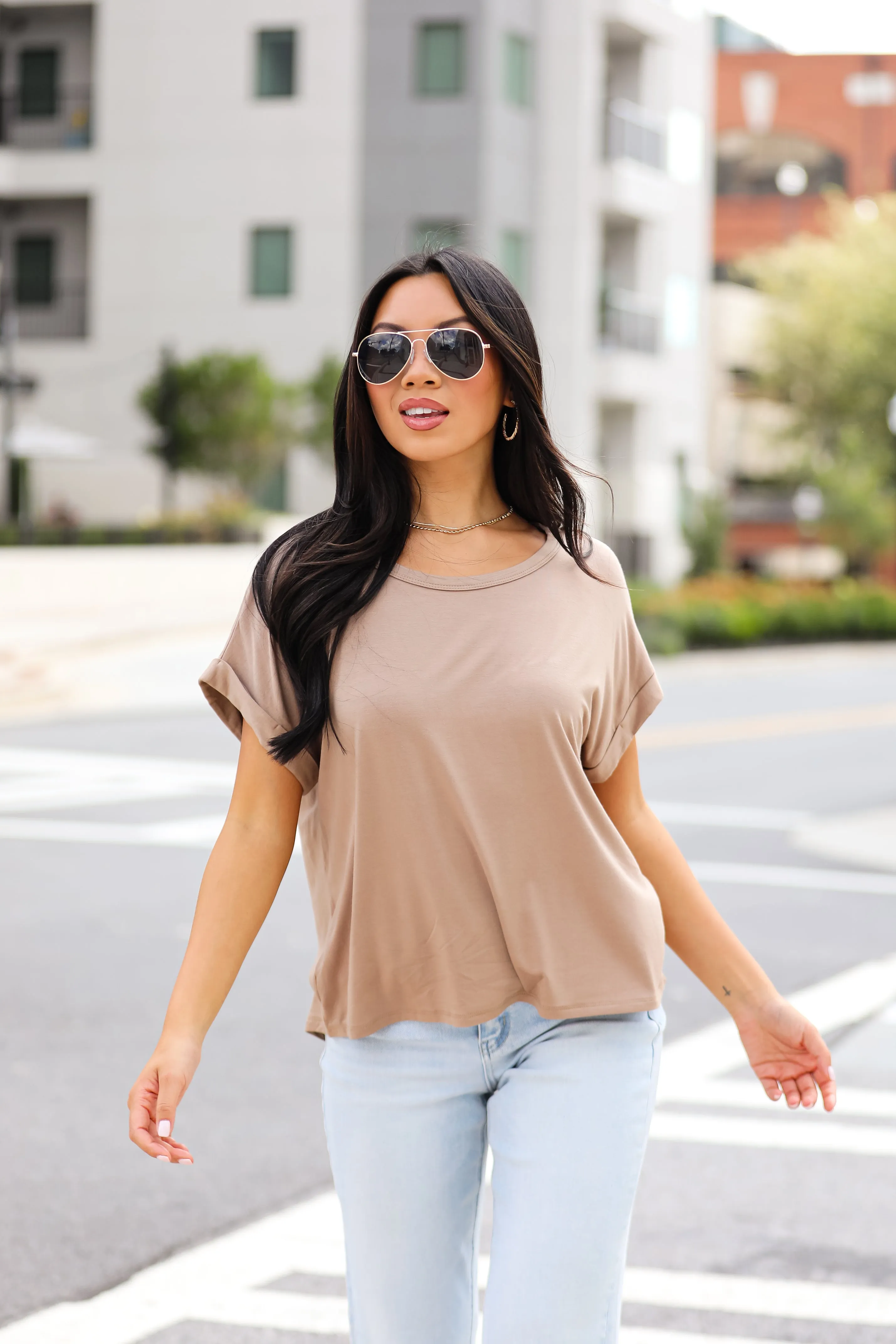 Kenna Everyday Short Sleeve Tee - DU DEAL