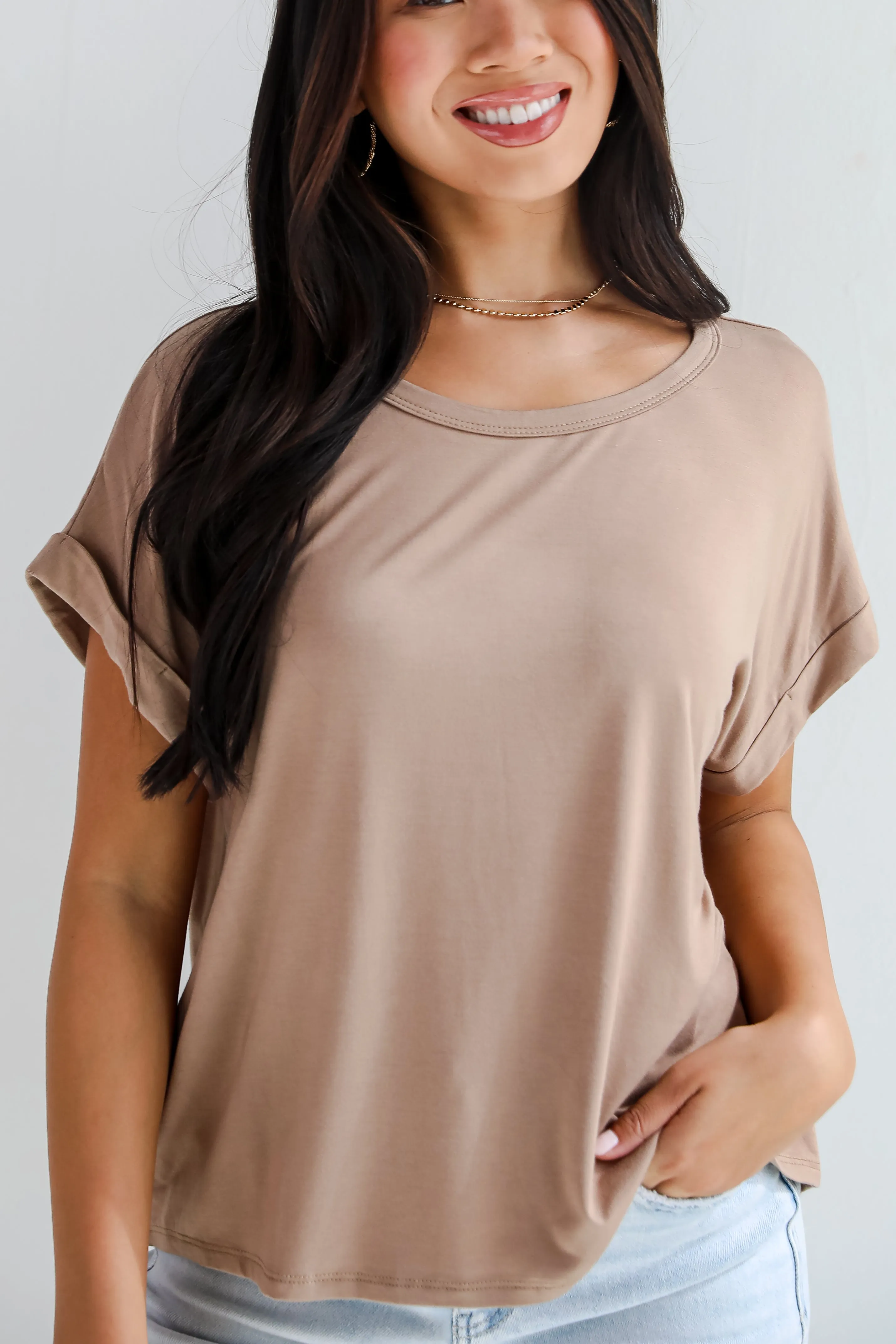 Kenna Everyday Short Sleeve Tee - DU DEAL