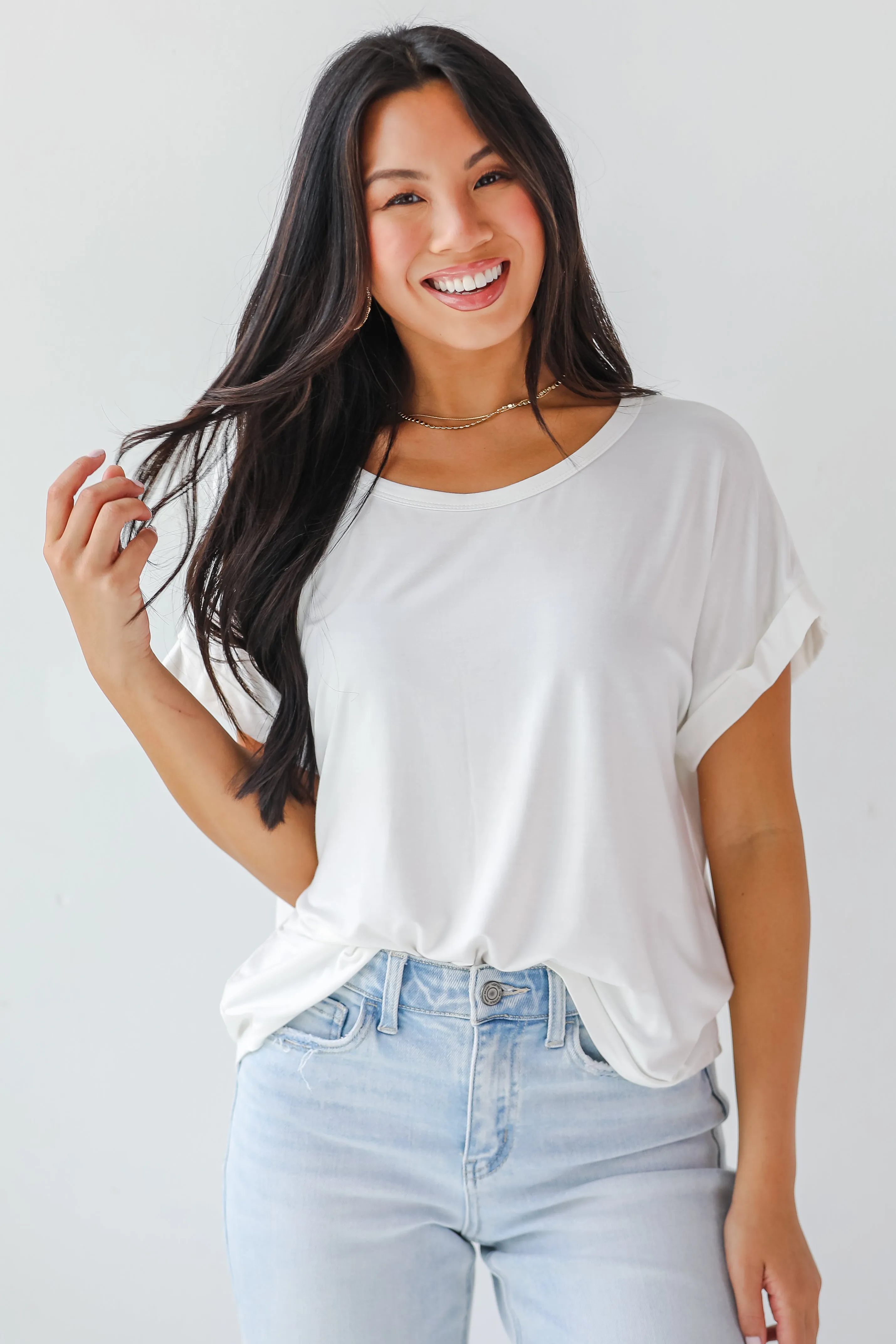 Kenna Everyday Short Sleeve Tee - DU DEAL