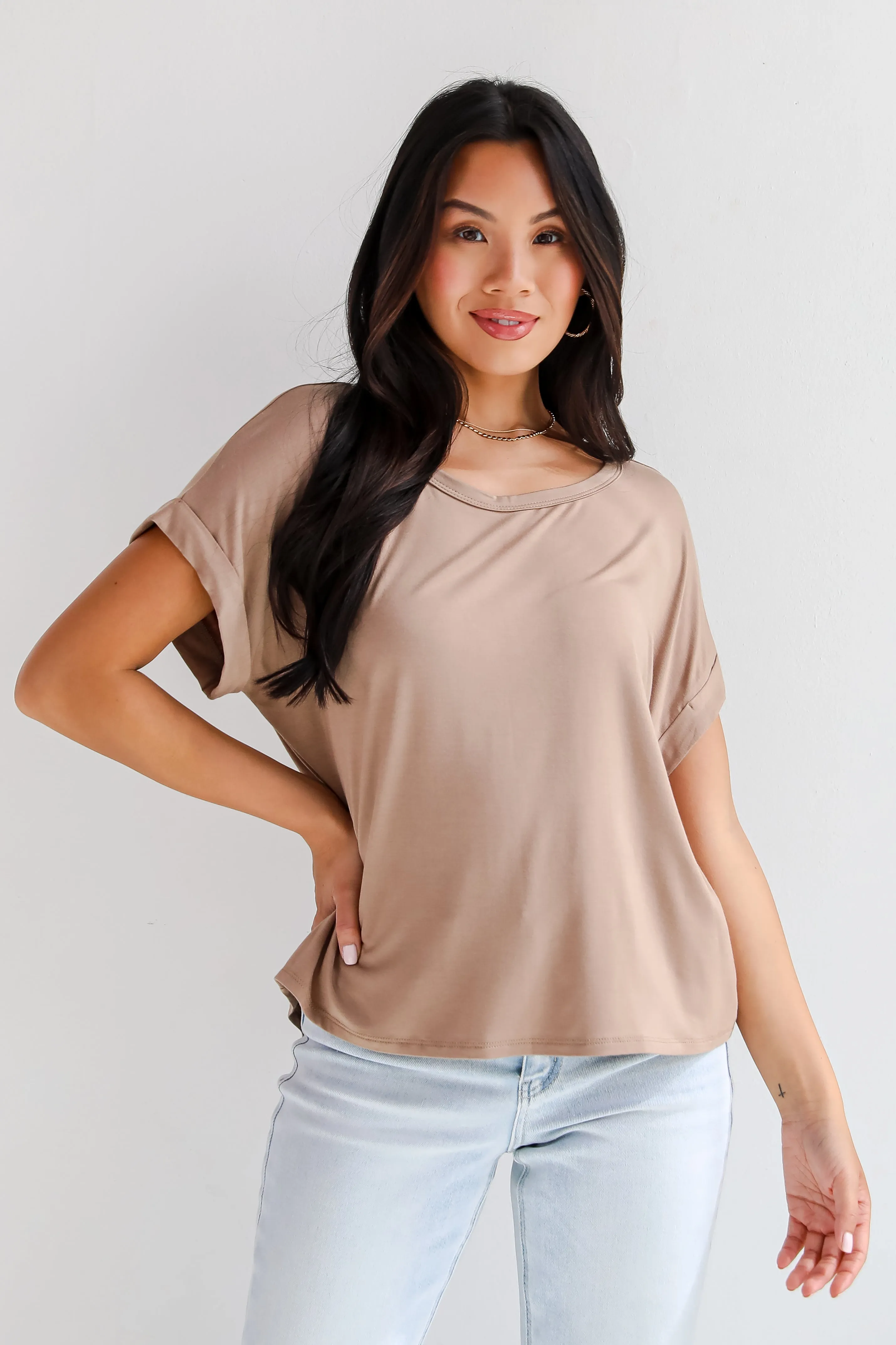 Kenna Everyday Short Sleeve Tee - DU DEAL