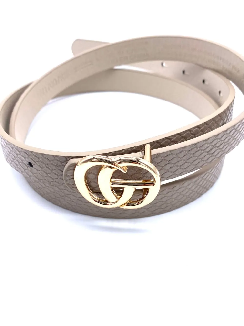 Mini Luxe Leather Belt