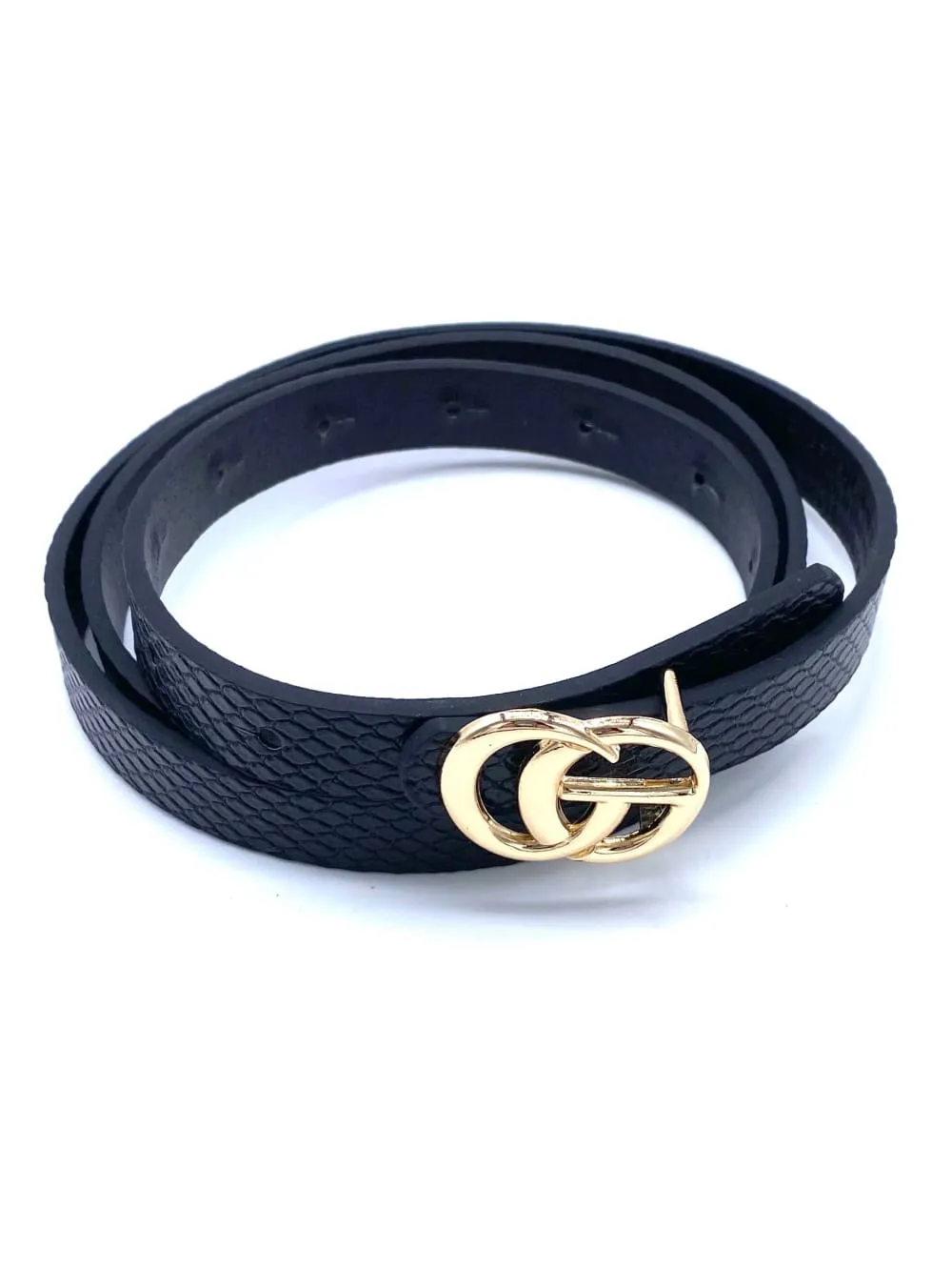 Mini Luxe Leather Belt