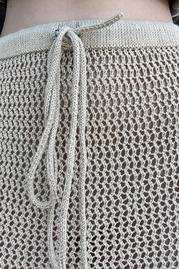 Net Skirt in Jute (Sold Out)