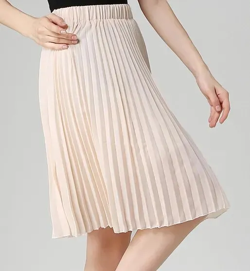 Pleated Chiffon Tutu Skirts with High Waist