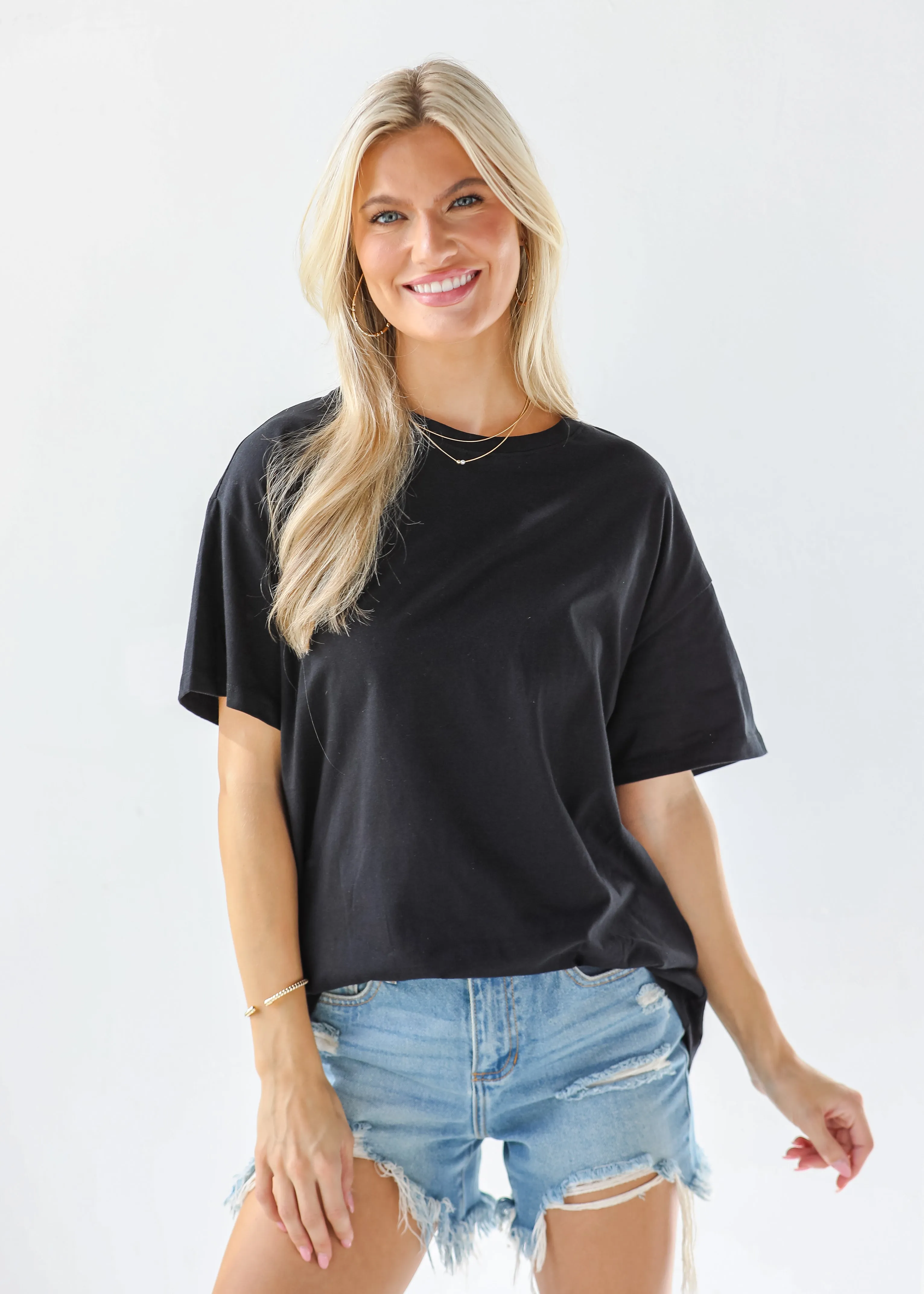 Stella Oversized Tee - DU DEAL