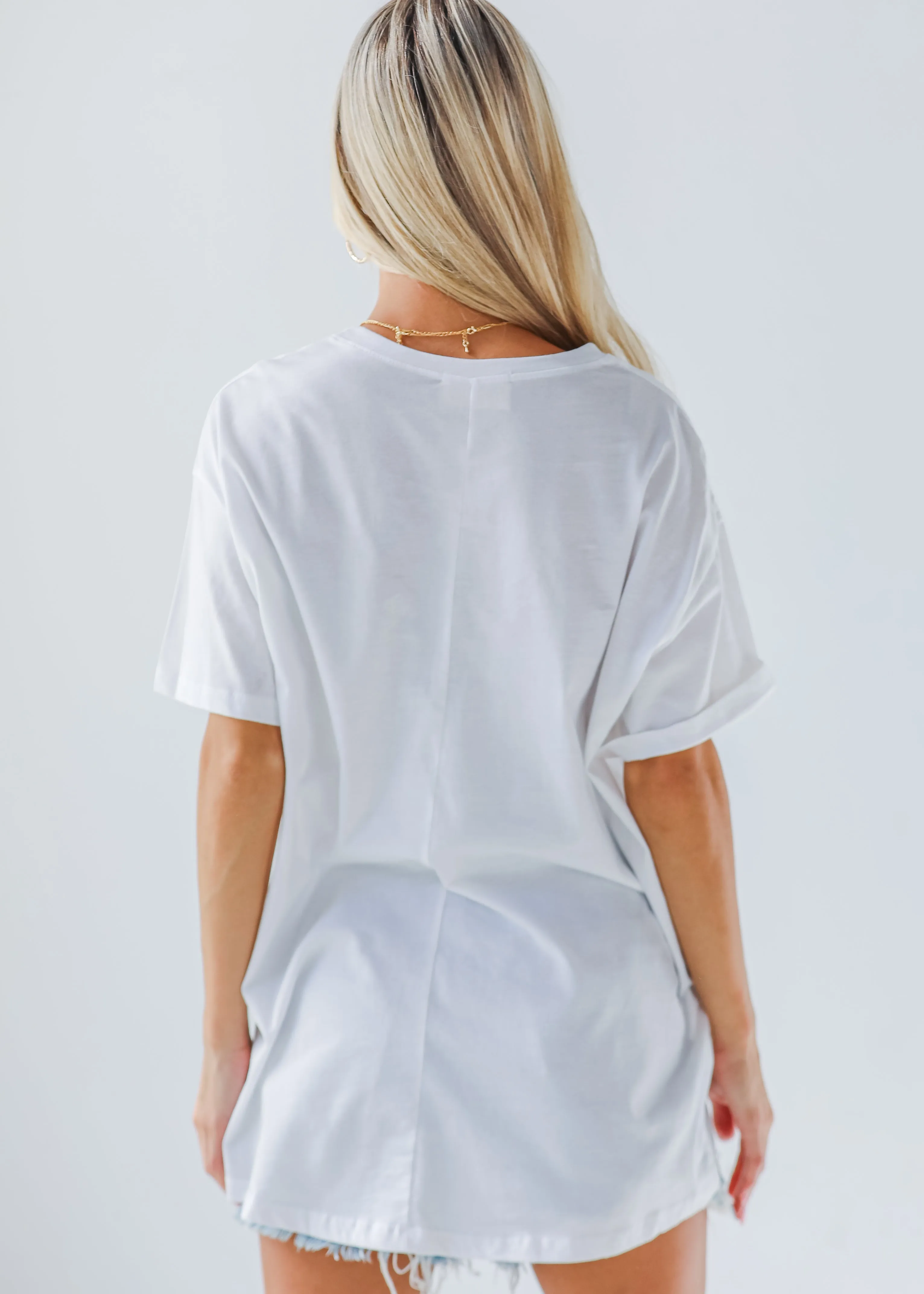 Stella Oversized Tee - DU DEAL