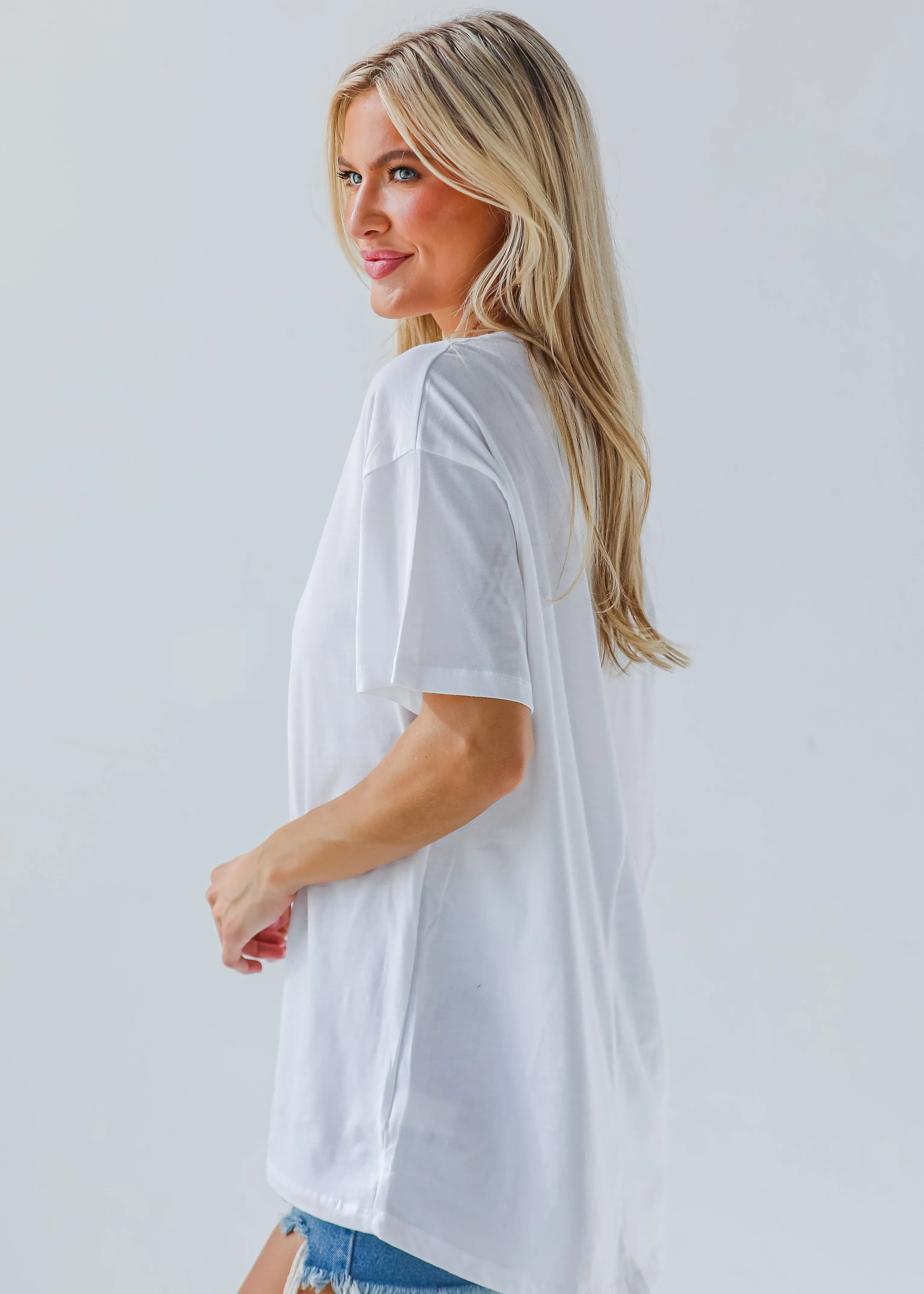 Stella Oversized Tee - DU DEAL