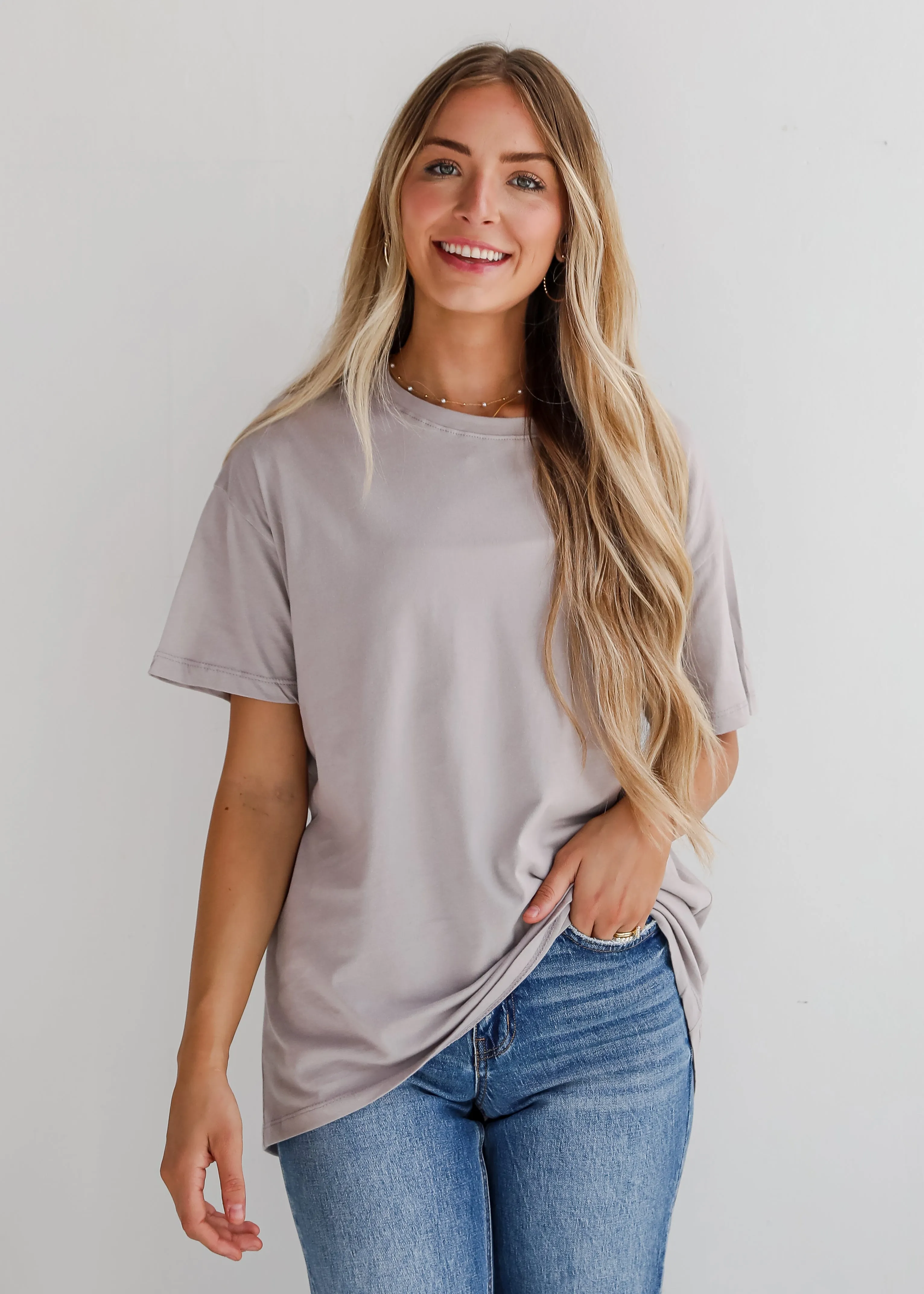 Stella Oversized Tee - DU DEAL