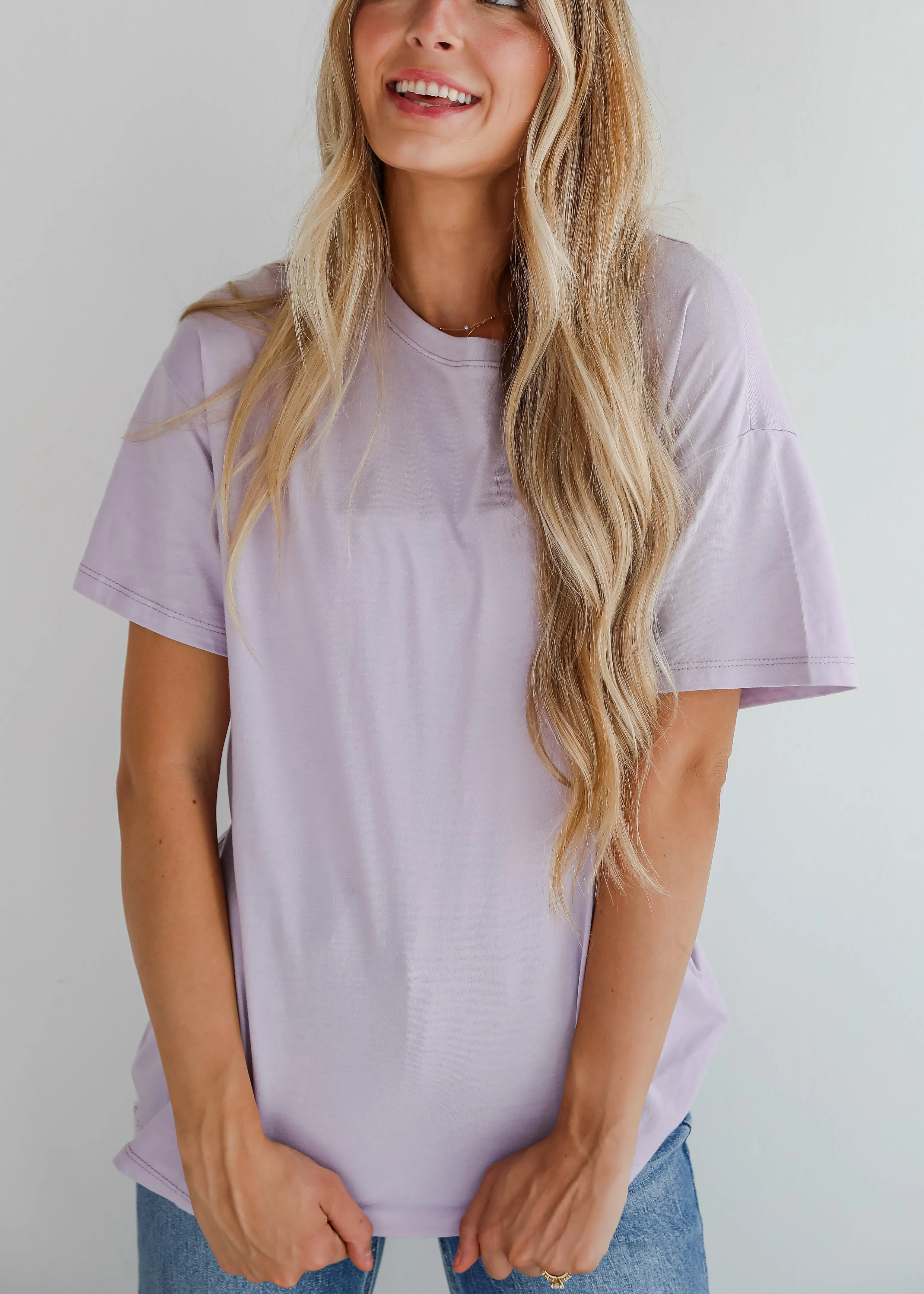 Stella Oversized Tee - DU DEAL