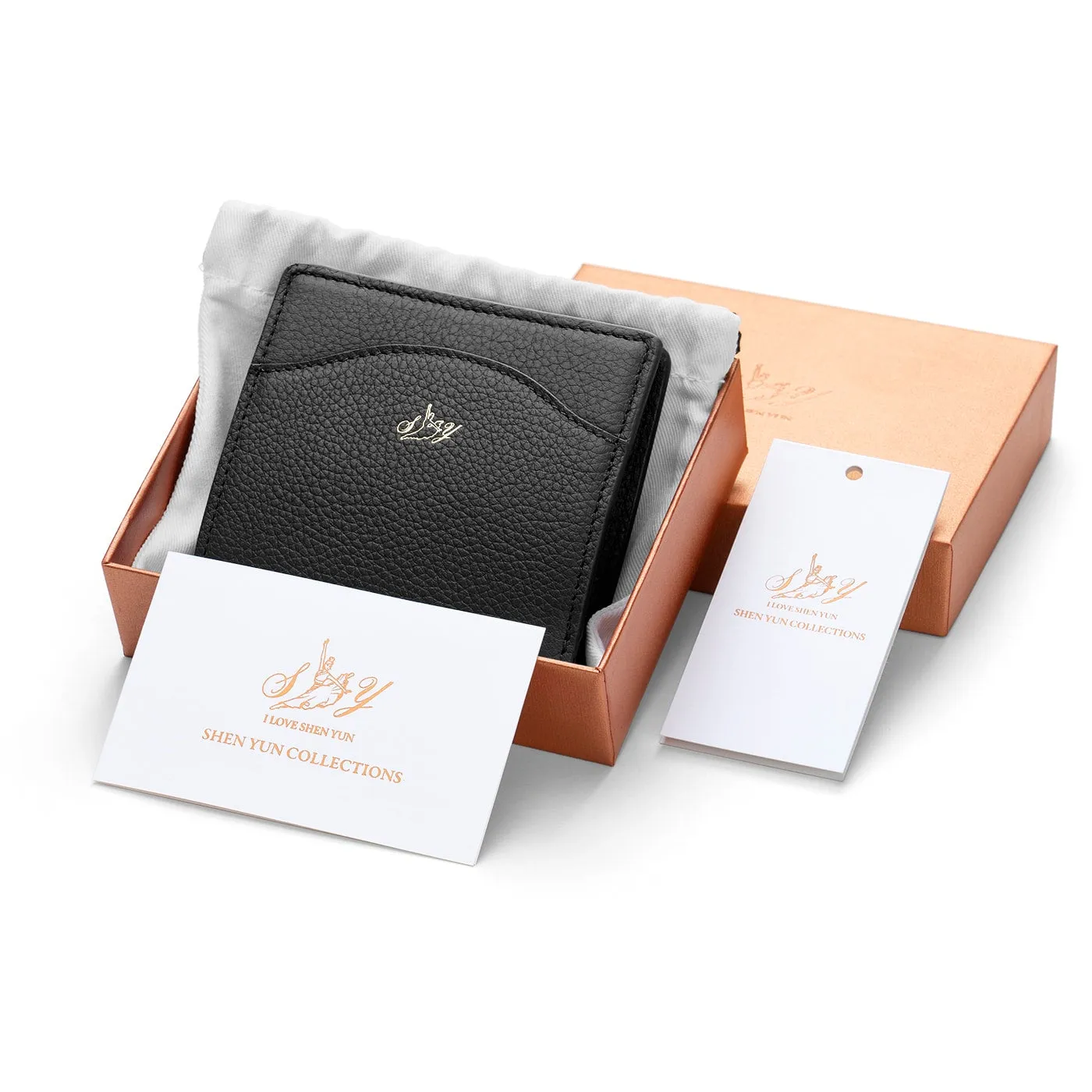 Tang Dynasty Grace Wallet - Black