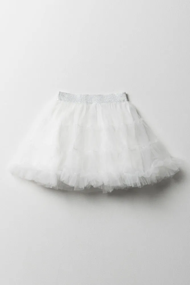 Tutu Skirt White