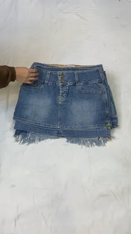 Ultra-Cute Y2K Denim Mini Skirt (GRV-10-074)