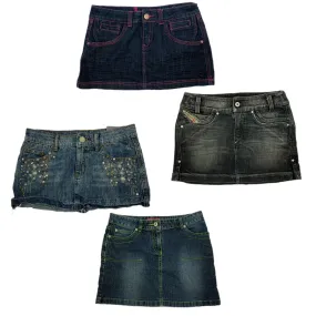 Y2K denim mini skirts (NS-297)